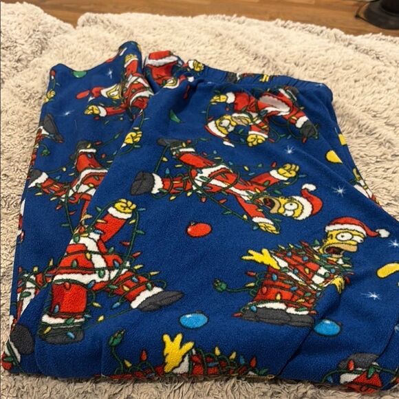 Simpson fleece  Pajamas bottoms size Large - Picture 1 of 2